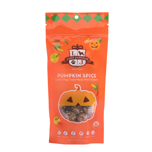 Lord Jameson- Pumpkin Spice Organic Dog Treats