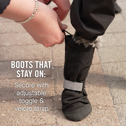Army Green Soft Shield Winter Boots | Canada Pooch