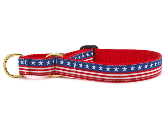 Stars & Stripes Martingale Dog Collar | Up Country