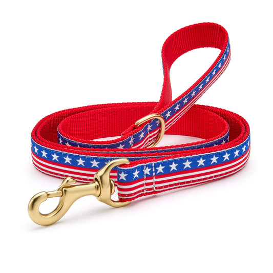 Up Country Stars & Stripes Dog Lead
