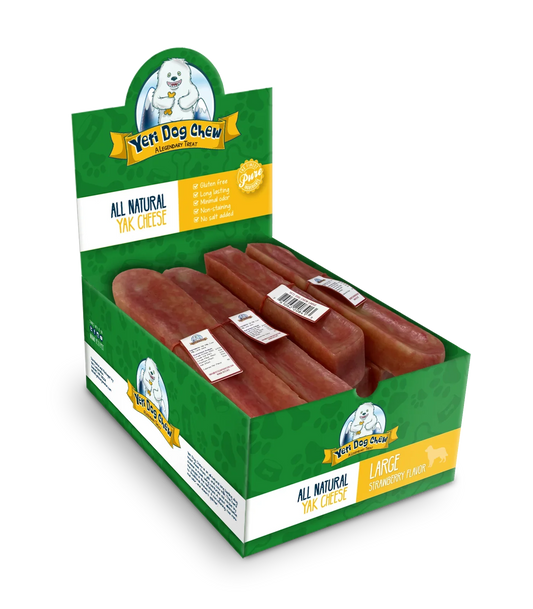 Strawberry Yak Cheese Chew