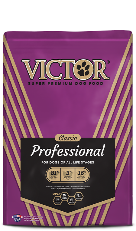 Victor Premium Pet Food Dry Dog Food, Classic Professional