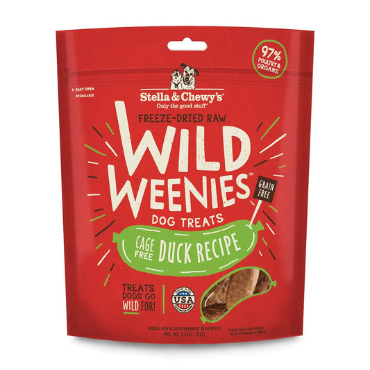 Stella & Chewy's Cage-Free Duck Wild Weenies