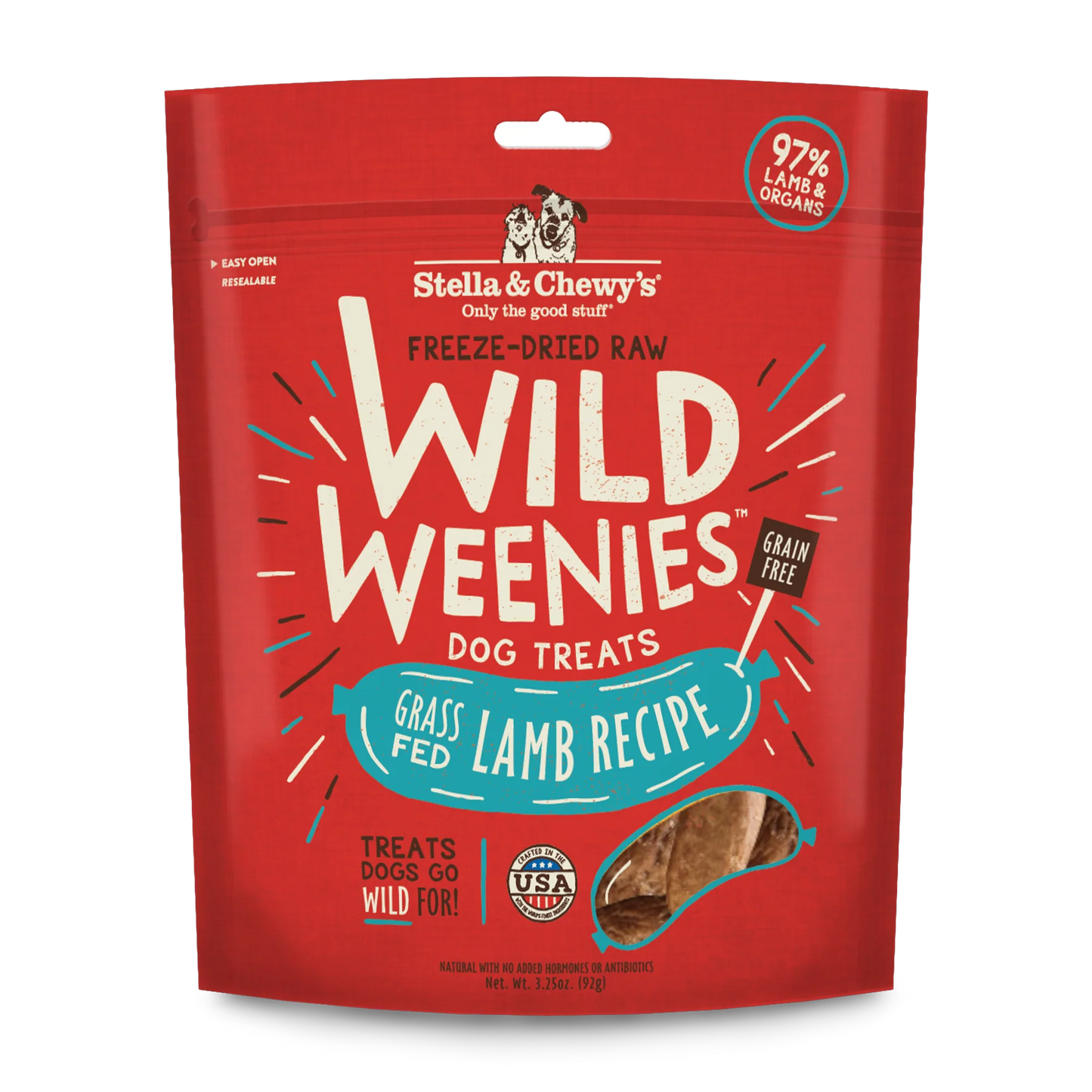 Stella & Chewy's Grass-Fed Lamb Wild Weenies