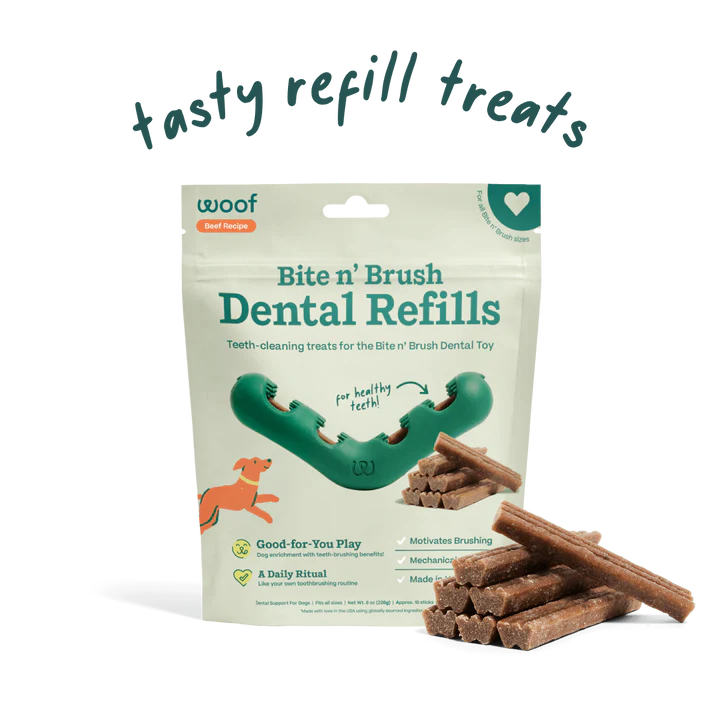 Woof Bite N' Brush -Dental Refills