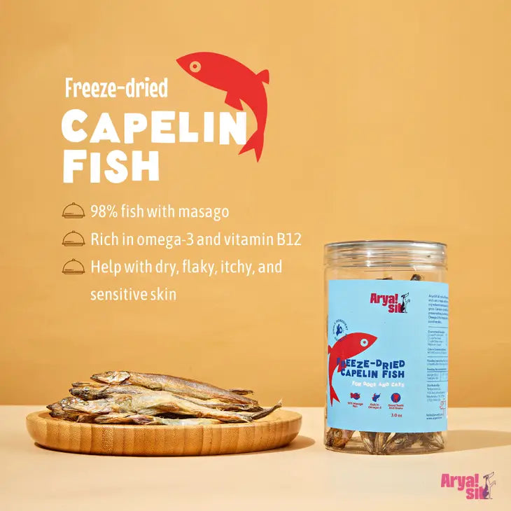 Arya Sit Freeze Dried Capelin