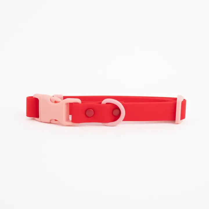 The Fritz Collar Durable, Waterproof & Two-Tone | Cherry