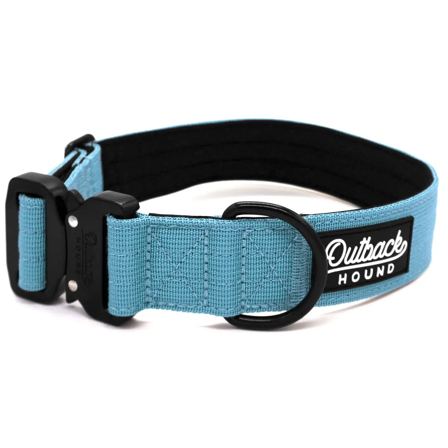 Outback Hound Arctic Blue Premium Dog Collar