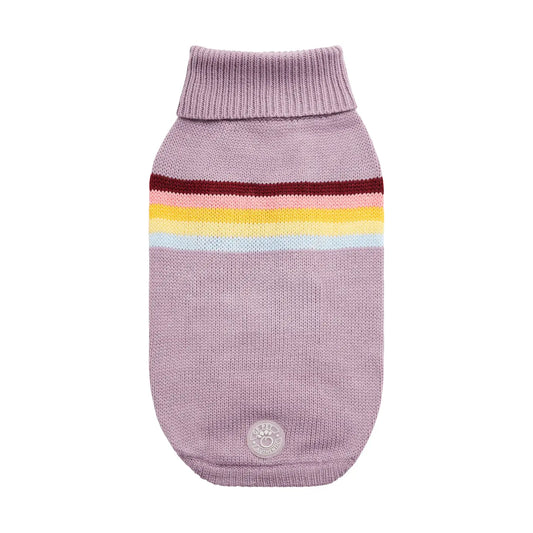 Lavender Retro Sweater