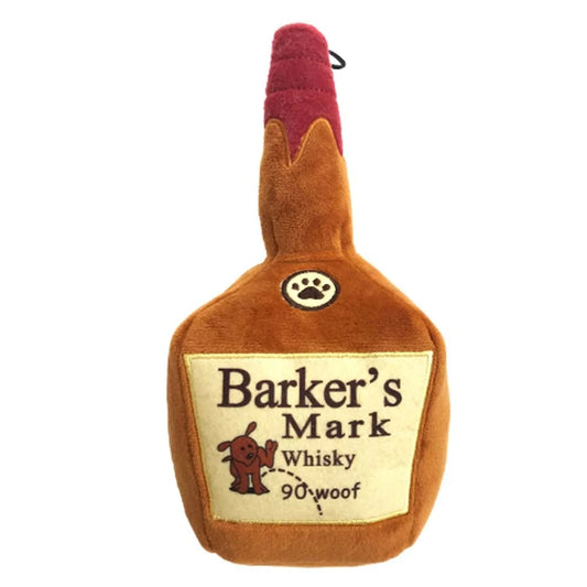 Barker's Mark Plush Dog Toy