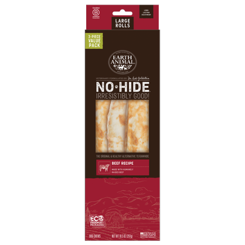 Packaged No-Hide: Beef Chews
