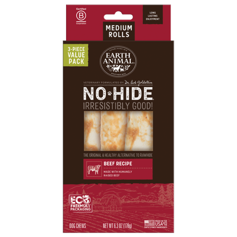 Packaged No-Hide: Beef Chews