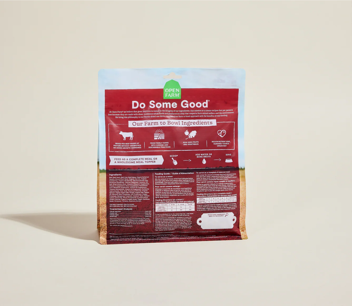 Open Farm Freeze Dried Raw Morsels, Grass-Fed Beef