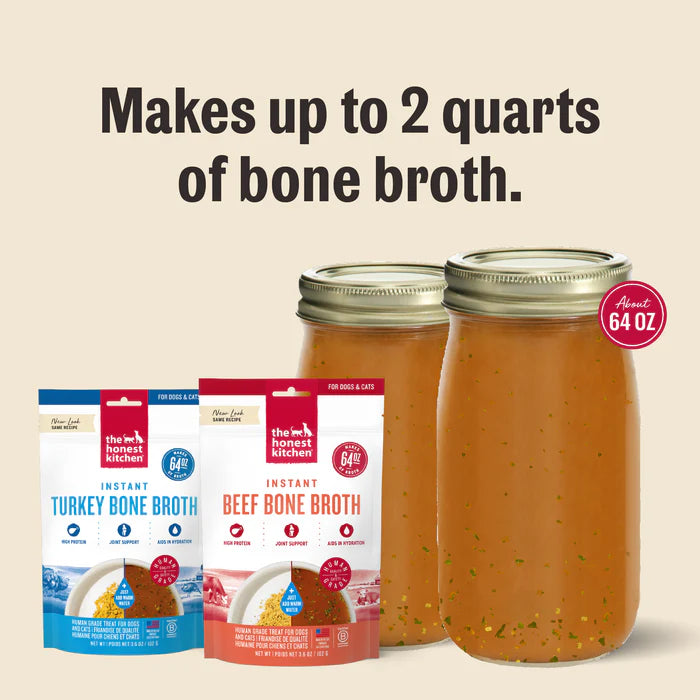 The Honest Kitchen- Instant Beef Bone Broth