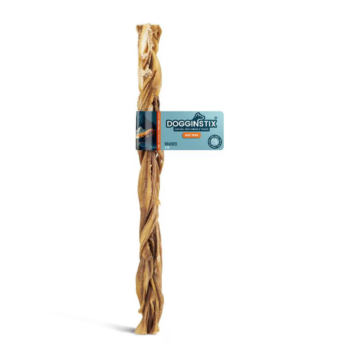 DogginStix Braided Beef Tripe Chew