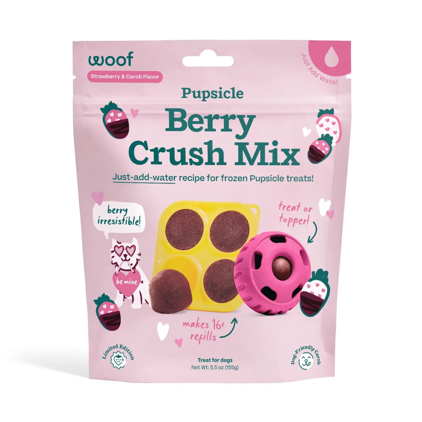 Woof Pupsicle Mix - Berry Crush Limited Edition