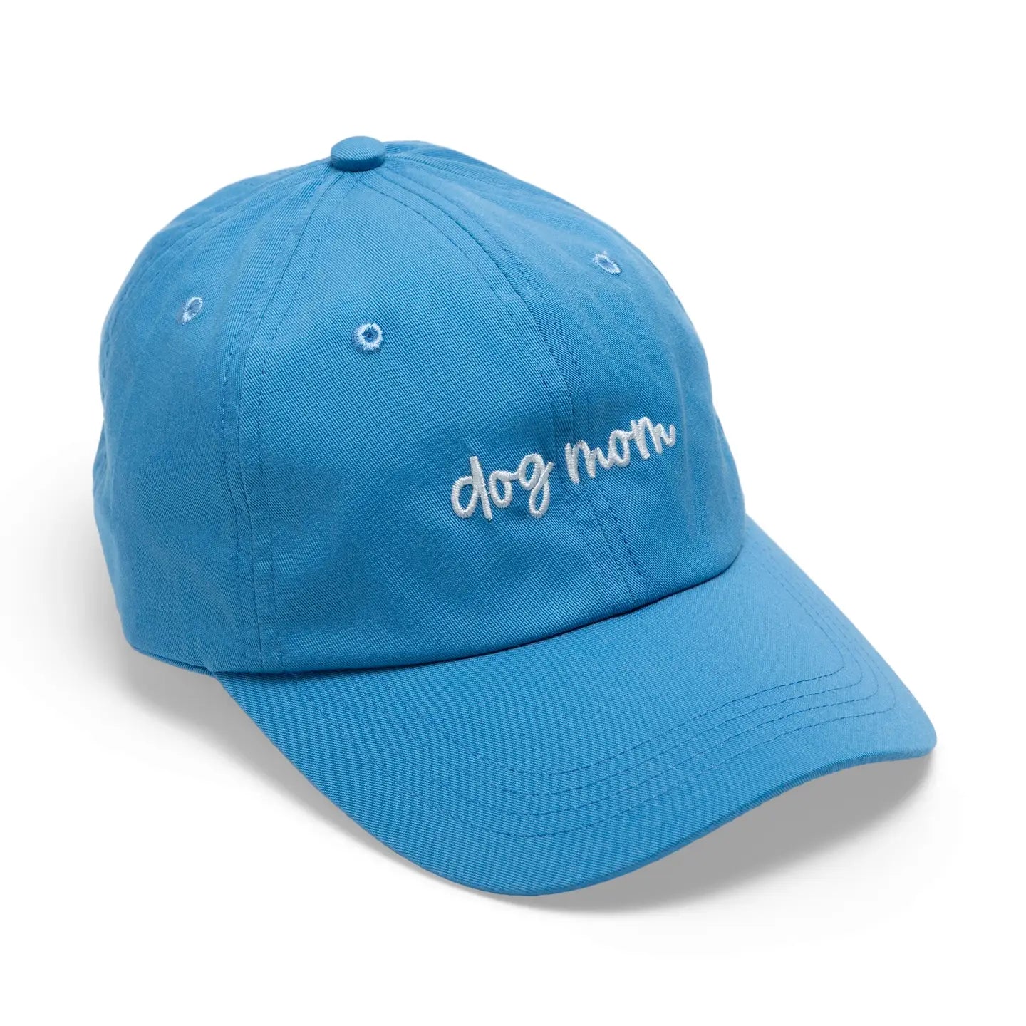 Dog Mom Blue Baseball Cap