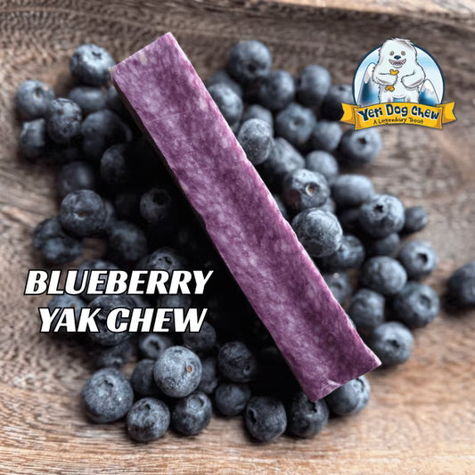 Blueberry Yak Cheese Chew