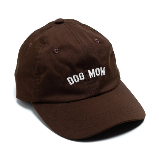 Dog Mom Brown Baseball Cap