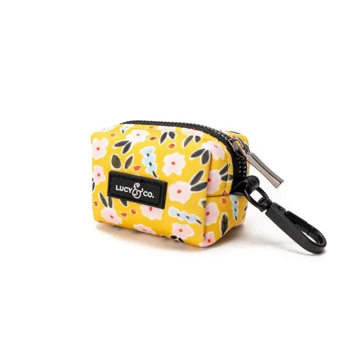 Fabric Poop Bag Pouch