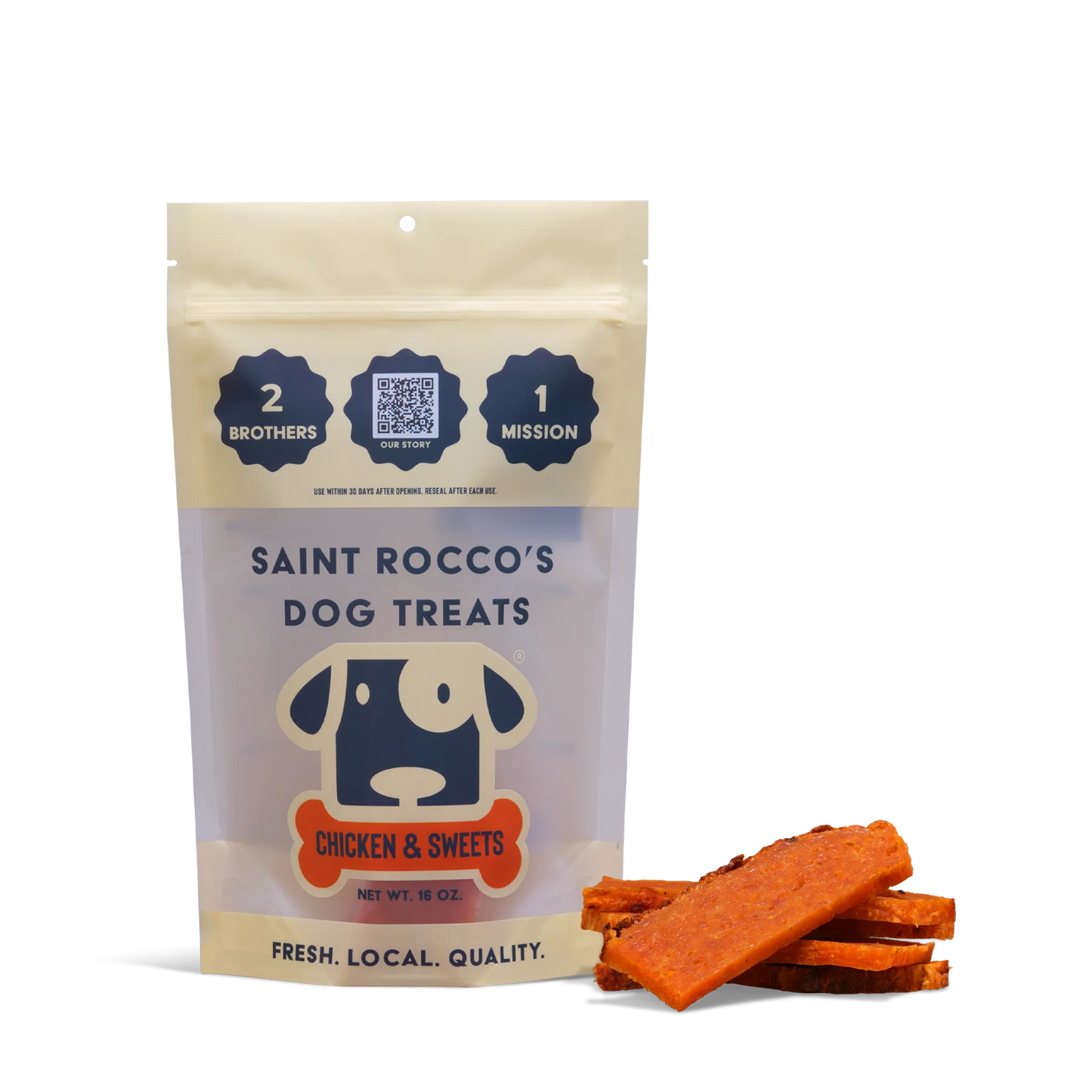 Chicken & Sweets Soft Baked Dog Treats