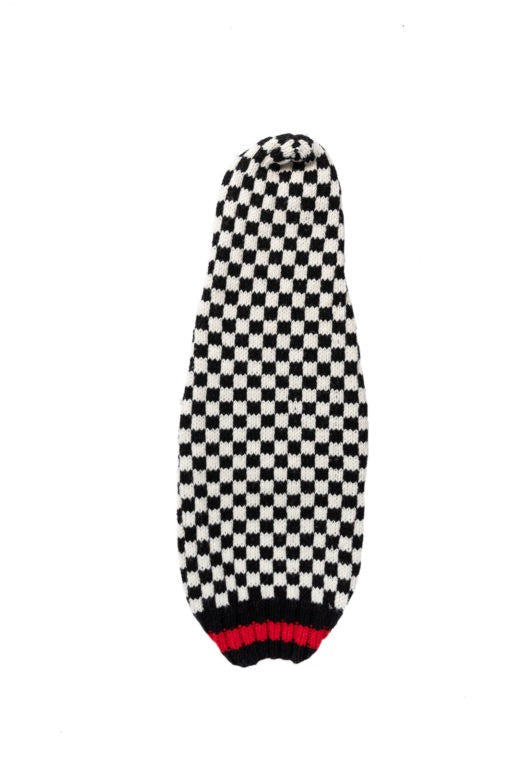 Checkerboard Hoodie Dog Sweater by Chilly Dog