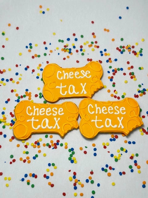 Iced Dog Cookies