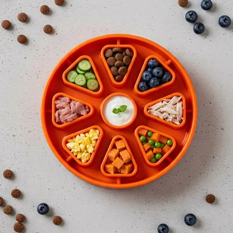 Soda Pup Citrus Softie Etray Shallow Slow Feeder