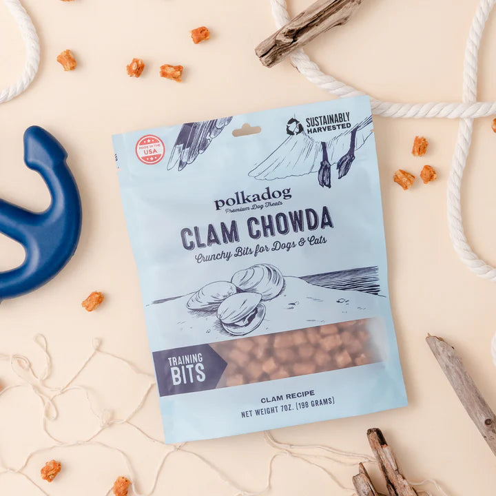 Polkadog Clam Chowda Treats