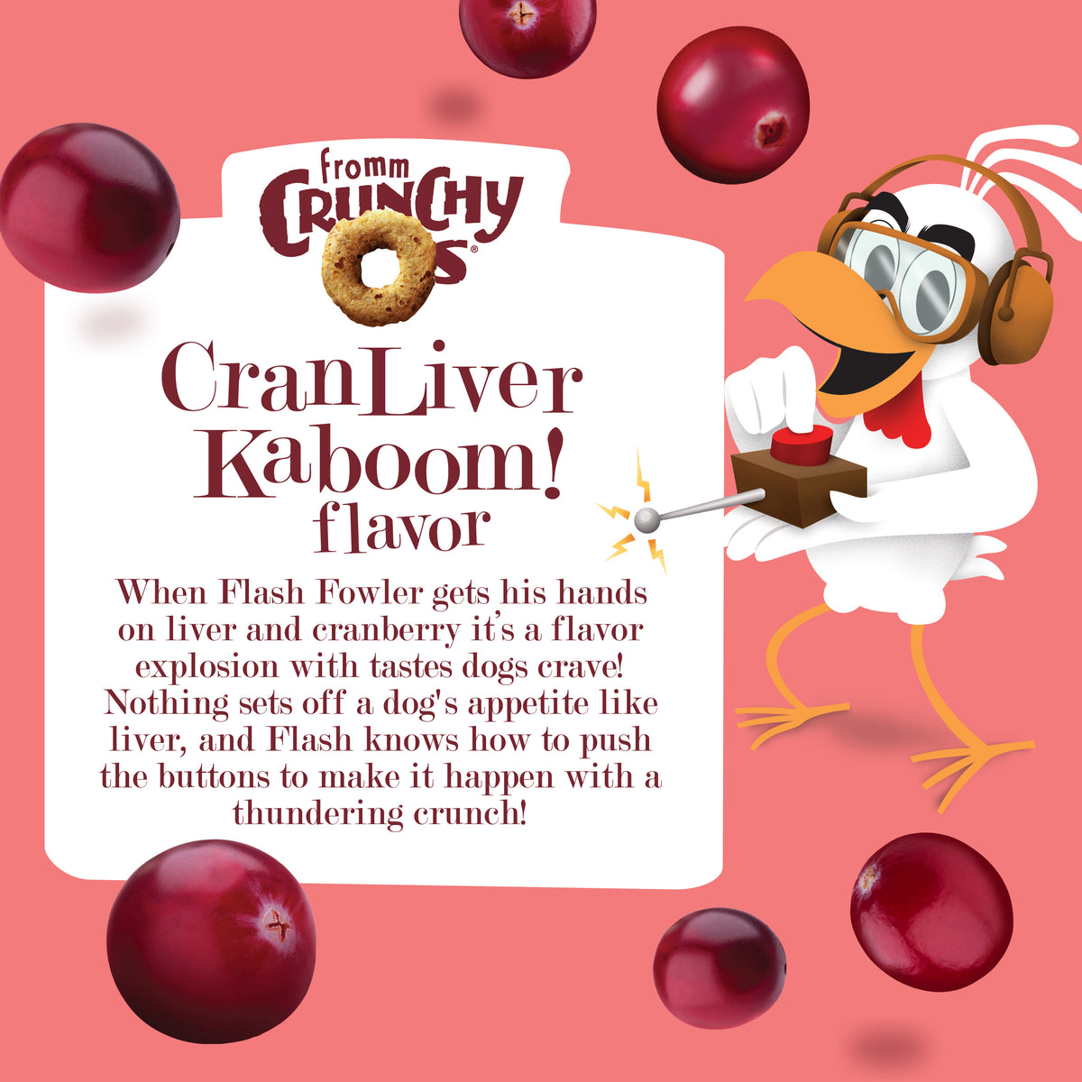 FROMM Crunchy-O's CranLiver Kaboom!