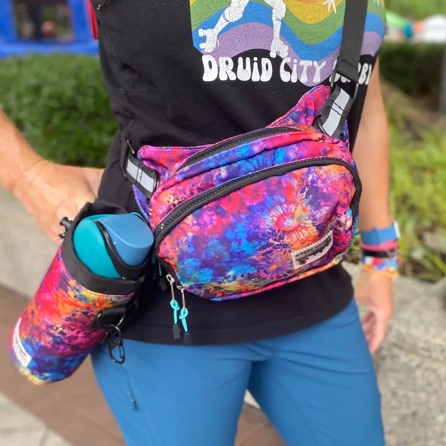 Sipsey Wilder Tie-Dye Bloom Rover Hip Pack