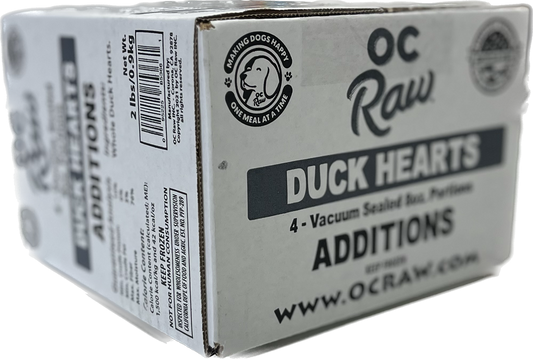 OC Raw Duck Heart Additions
