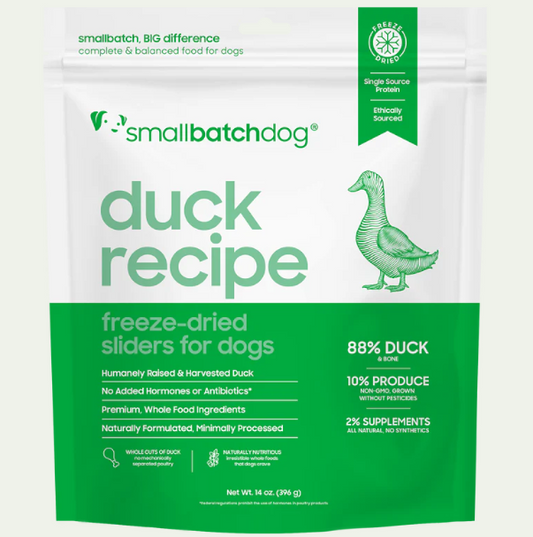 Smallbatch Freeze Dried Duck Sliders