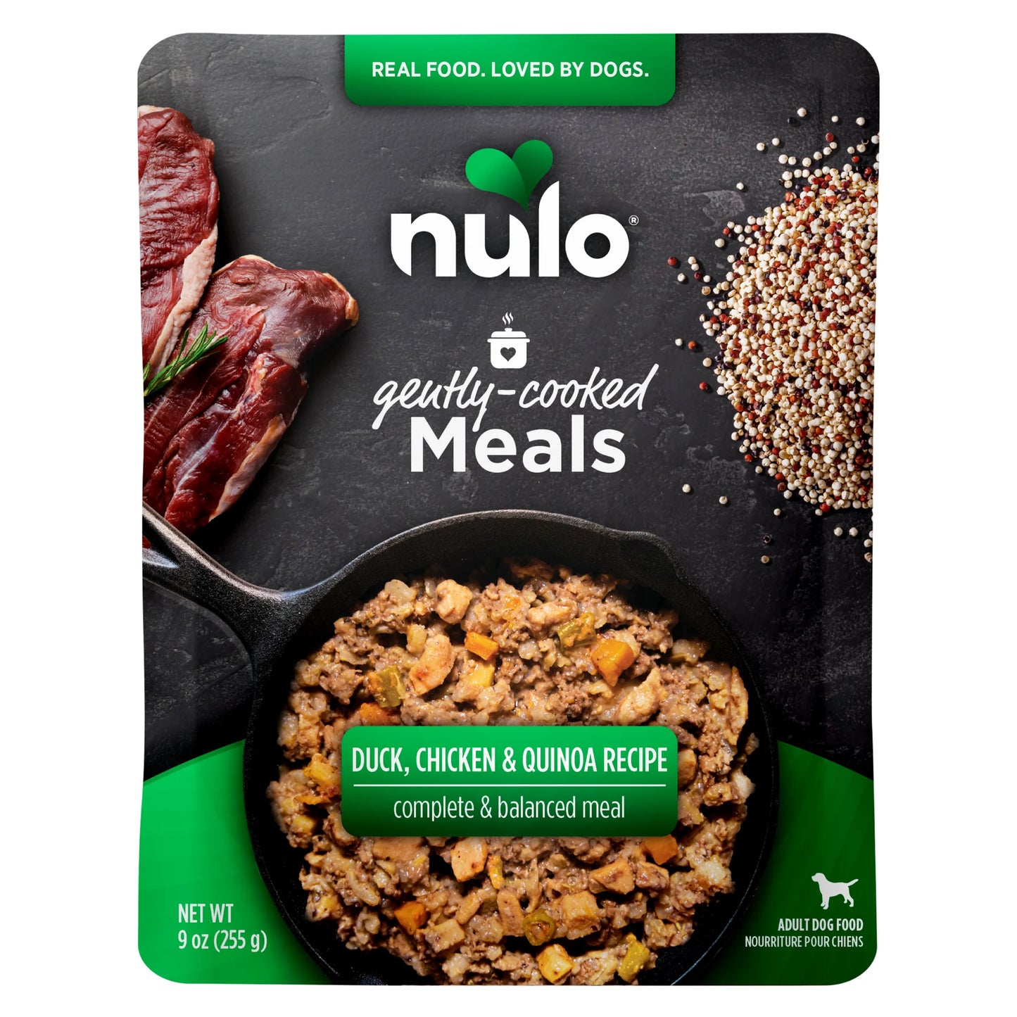 Nulo Gently Cooked Duck, Chicken, & Quinoa Dog Food Pouch