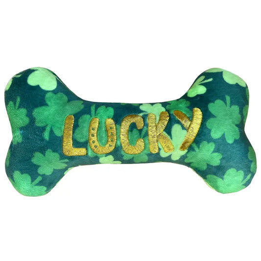 Lucky Charm Plush Bone Toy | Huxley & Kent
