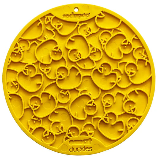 Duckies Lick Mat with Suction Cups