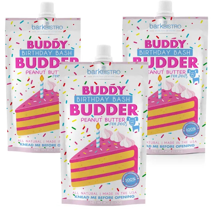 Birthday Bash Peanut Butter for Dogs | Buddy Budder