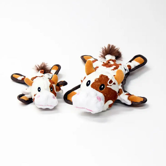 2-in-1 Bumpy Cow Toy | Steel Dog