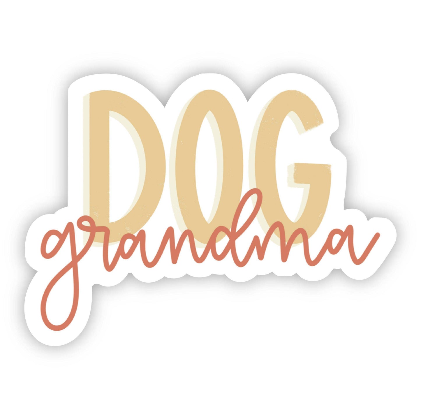 Dog Grandma Sticker