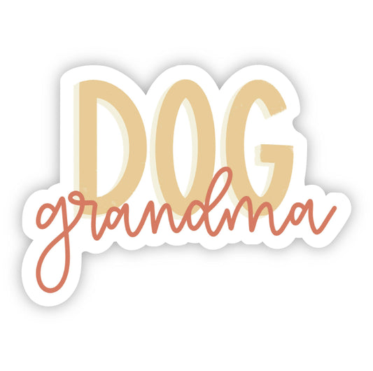 Dog Grandma Sticker