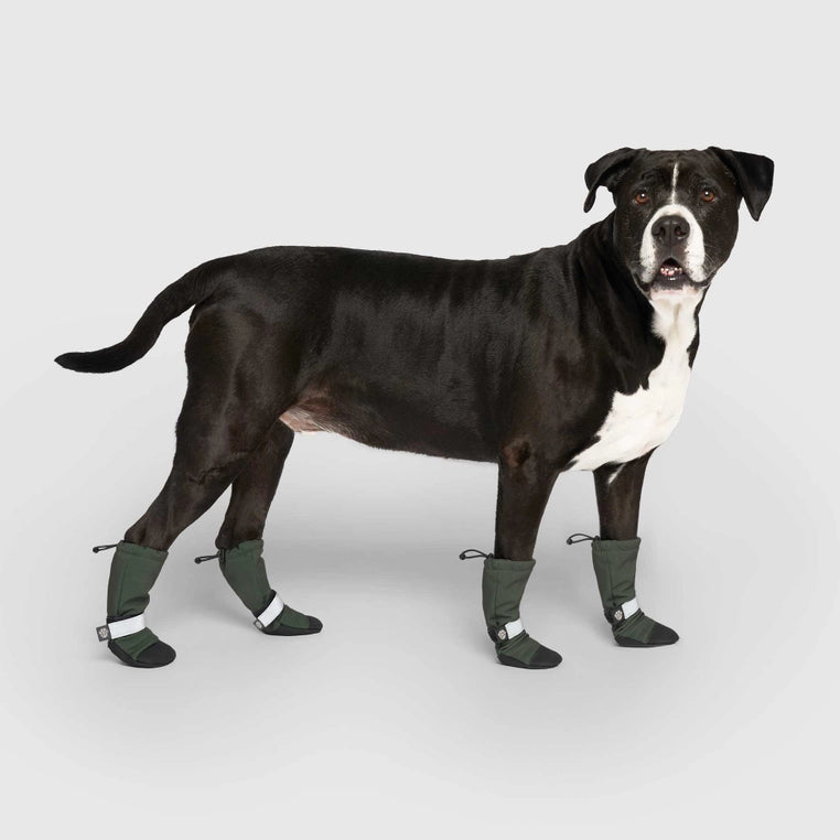 Army Green Soft Shield Winter Boots | Canada Pooch