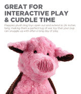 Cuddle Tugs Plush Pig | Outward Hound