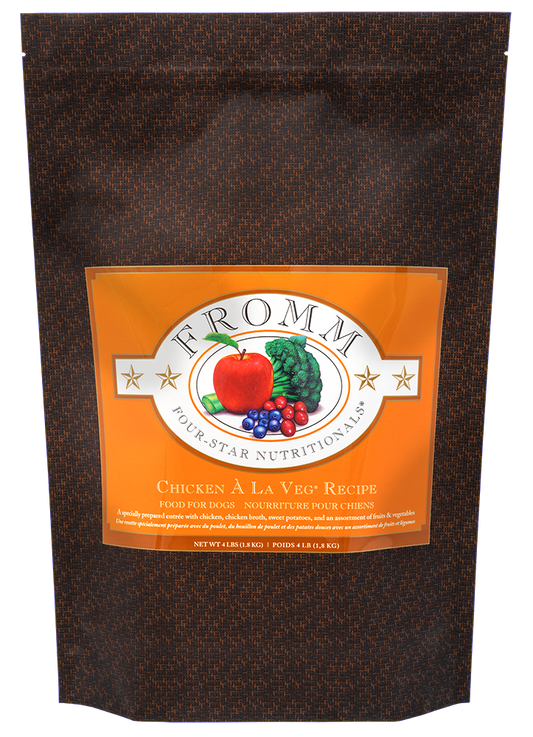 FROMM Four-Star Dry Dog Food, Chicken A La Veg