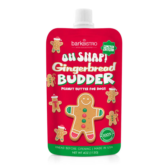LIMITED EDITION Oh Snap! Gingerbread Holiday Buddy Budder