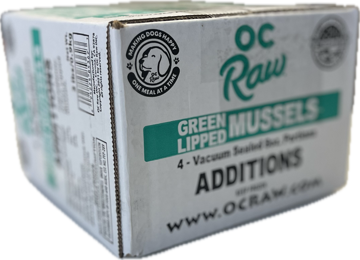 OC Raw Green Lipped Mussels
