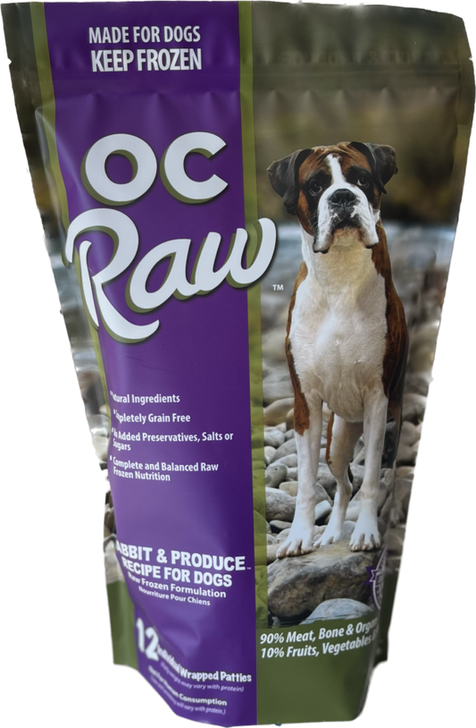 Rabbit & Produce | OC Raw Frozen