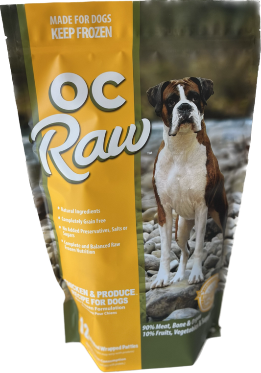 Chicken & Produce | OC Raw Frozen