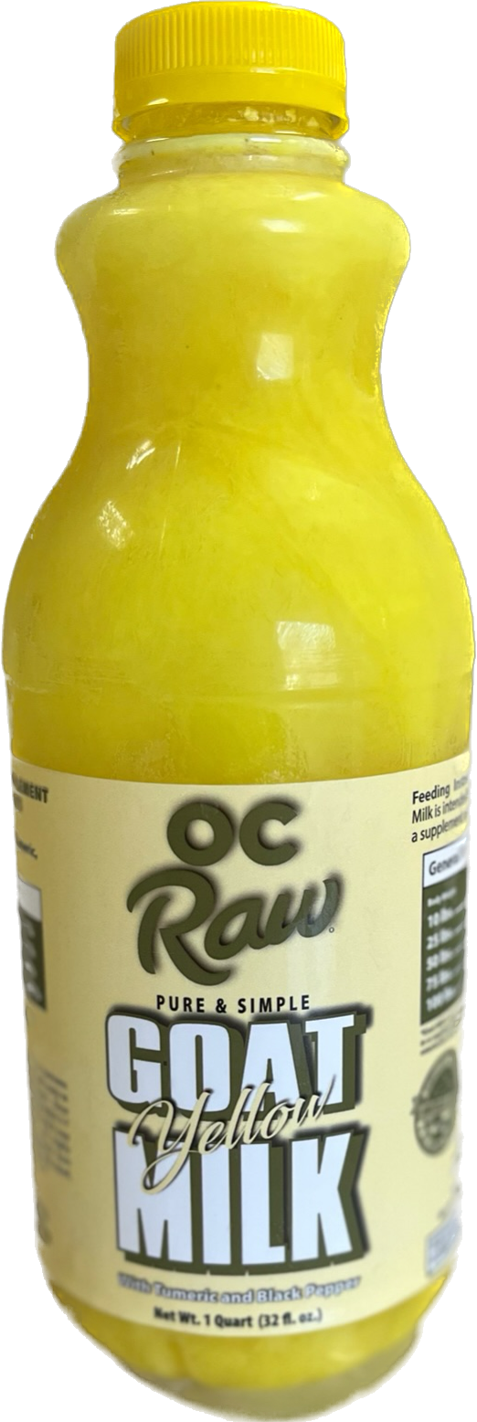 OC Raw Yellow Goat Milk