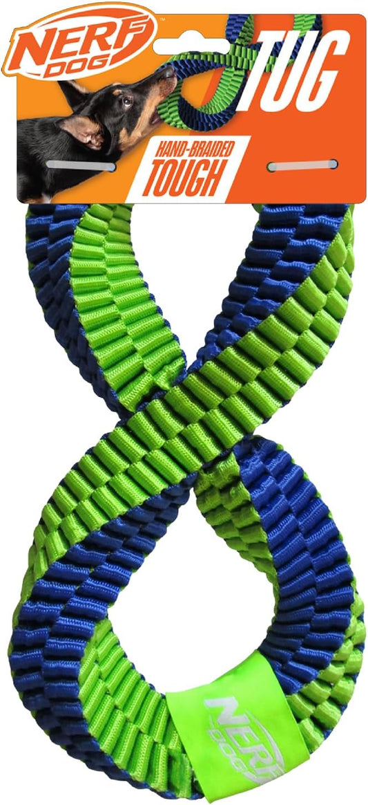 NerfDog Nylon Square Braided Twisted Infinity Tug
