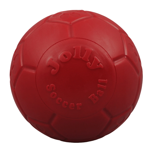 Jolly Pets Soccer Ball - Red
